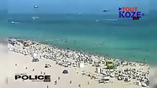 Un hélicoptère s'écrase dans l'océan au large de Miami Beach : La Police