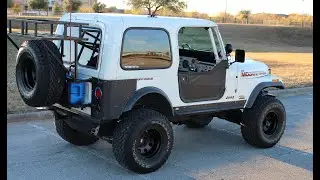 1986 Jeep CJ7 walk around w/half doors