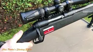 Savage 110 Apex Hunter XP in 223, brief introduction