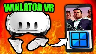 JUEGOS de PC en REALIDAD VIRTUAL NUEVO EMULADOR WINLATORXR😲