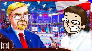 A Norwegian And A Canadian Watch Trump And Kamala Fight For The Crown Of America!