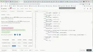 Leetcode 4. Median of Two Sorted Arrays