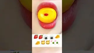 Asmr emojifood | @DangbeeEATING. |sub💝 #youtube #반바지 #eatingsounds #eating #asmr #ytshorts #food