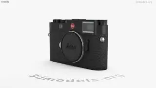 Leica M11 Black 3D model by 3DModels.org