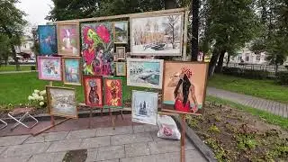 Вышний Волочёк прогулка по Центру 2023