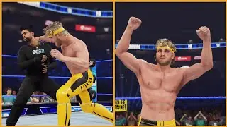 Logan Paul Vs Bad Bunny WWE 2k23