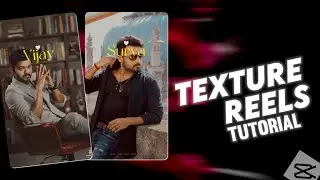 Trending Texture Reel |Just 1 Click| Tutorial|Capcut Video Editing