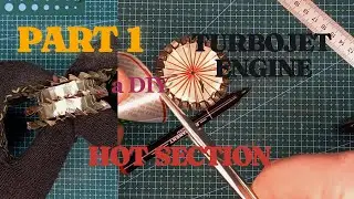 Turbojet Engine. Part 1. Hot Section / Турбореактивный двигатель. Часть 1. Горячая секция