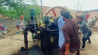 35 HP Old Diesel Engine Amazing Starting _ Diesel Engine Amazing Sound _ Ruston Hornsby Engine