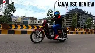 Jawa Classic BS6 First Ride Review MotoVlog 
