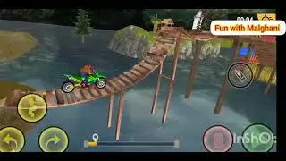 Moving Bike stunt| Fast moving bike.