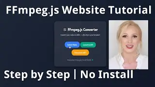 How to Use FFmpeg js in Your Website Step by Step for Beginners