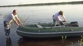 First start of the Hidea 9.9 outboard motor