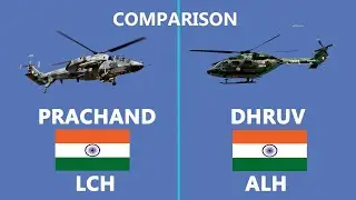 The difference between Indian built Hal Dhruv and Prachand Helicopter