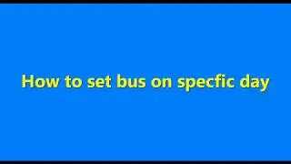 How to enable a Bus on a Particular Date on Bus Ticket Booking with Seat Reservation Plugin