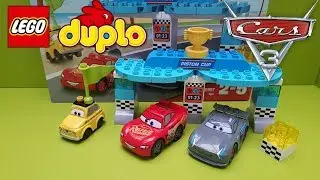 LEGO DUPLO DISNEY CARS Piston Cup race 10857 unboxing / build