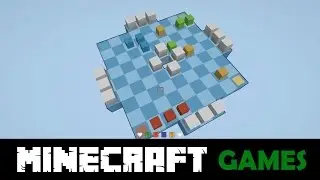 Minecraft Cublex Minigame Part 1 with Sparks, 8-bit Monkey and Samasaurus6