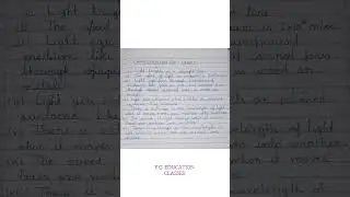 Light | Characteristics of light #physics #class10 #education