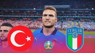 PES 2021 - Turkey vs Italy - UEFA Euro 2021 | Gameplay & Full match | Prediction