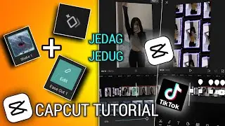 Capcut edit tutorial | Jedag jedug tutorial| Tiktok | 3 clips |Keyframe | Graphs #capcuttutorial #fy