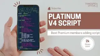 [2024] platinum v4 Member Adding Script ⚡️ || Termux Member Adding Video  💯