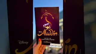 Stepped into the enchanting world of Aladdin on Broadway this past week. 🏰🧞