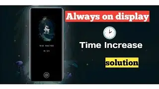 MIUI ALWAYS ON DISPLAY 💯 #miui #alwaysondisplay #technology #tech #android #tricks #tips #miui13