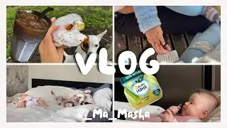 VLOG // Прикорм с 4 месяцев // Новые умелки // Рецепт вкусного ужина