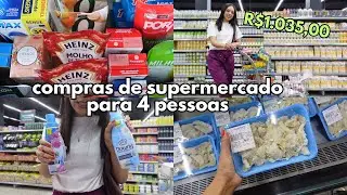 ÚLTIMA COMPRA DO ANO | MÊS DE DEZEMBRO- PARA UMA FAMÍLIA DE 4 PESSOAS