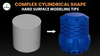 Creating Complex Cylindrical Shapes in Maya using Duplicate Special| 3D Modeling TutorialCenterPivot