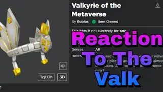 Reaction to the Valkyrie of the Metaverse!