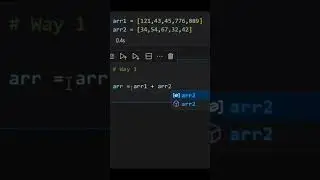 Concatenate Arrays | At A Glance! | 