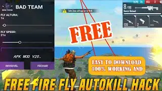Free Fire New Mod Menu || Autokill, Fly hack, Speed Auto Headshot || 100% Rank Working