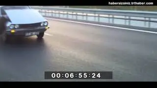 Yollar Böyle Tehlike Görmedi!