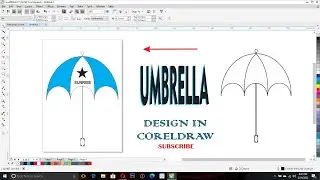 How To Create Umbrella Design in Coreldraw x7,9