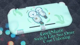 GeekShare Switch Lite Sea Otter Case Unboxing