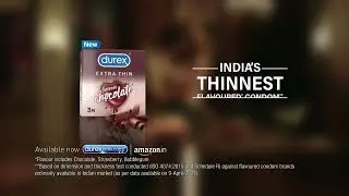 Durex Extra Thin Intense Chocolate Flavoured Condoms | 