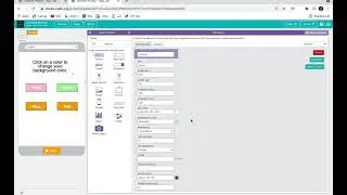 how to change screen background color by pressing buttons in Code.org App-lab.