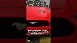 2021 Ford Mustang Upgrade #custom #ppf #wrap #carwrap