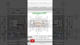 Archicad to PDF 