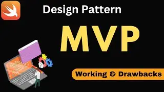 MVP design pattern in iOS | Explained with examples & code | in English
