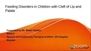 Feeding Assessment and Management of Children with CLP