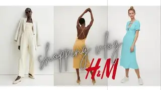 ШОПИНГ ВЛОГ H&M / Обзор с примеркой  / одежда на лето / 