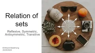 บทที่ 2 Relation of SET