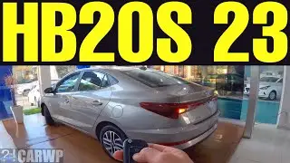 MELHOR QUE ONIX? POV R$ 91.390 Novo Hyundai HB20S 2023 Limited MT5 1.0 12v 80 cv
