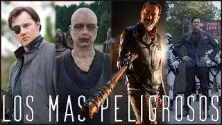 Todos los Villanos de The Walking Dead de menos a más Peligrosos