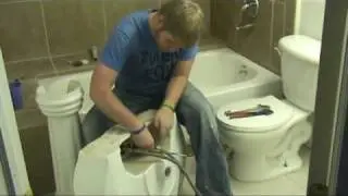 Installing a sink 1