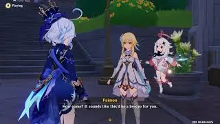 Genshin Impact Character Story Quest - Furina: Animula Choragi Act I The Little Oceanid
