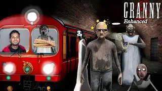 Granny 3 Enhanced NEW UPDATE -Train 🚂 Escape WITHOUT Ticket 🎫 Challenge