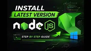 Download and Install Node.js Step by Step (Windows 10/11) | Latest Version Tutorial